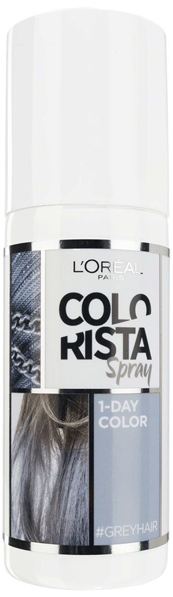 LOralParisColoristaSprayGreyTemporary1DayColour1